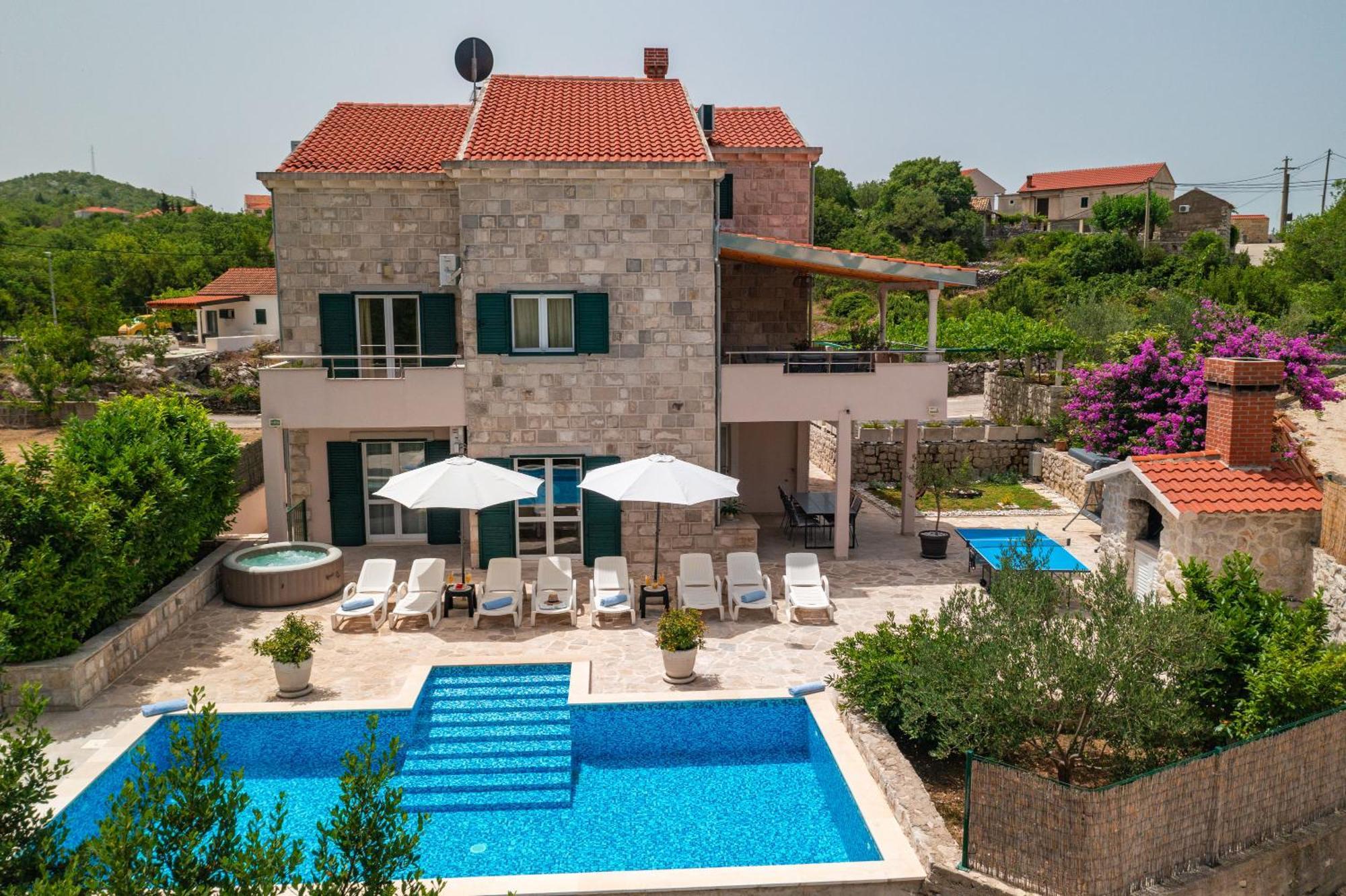 Villa Petmat - With Private Pool And 6 Bedrooms Дубровник Екстер'єр фото
