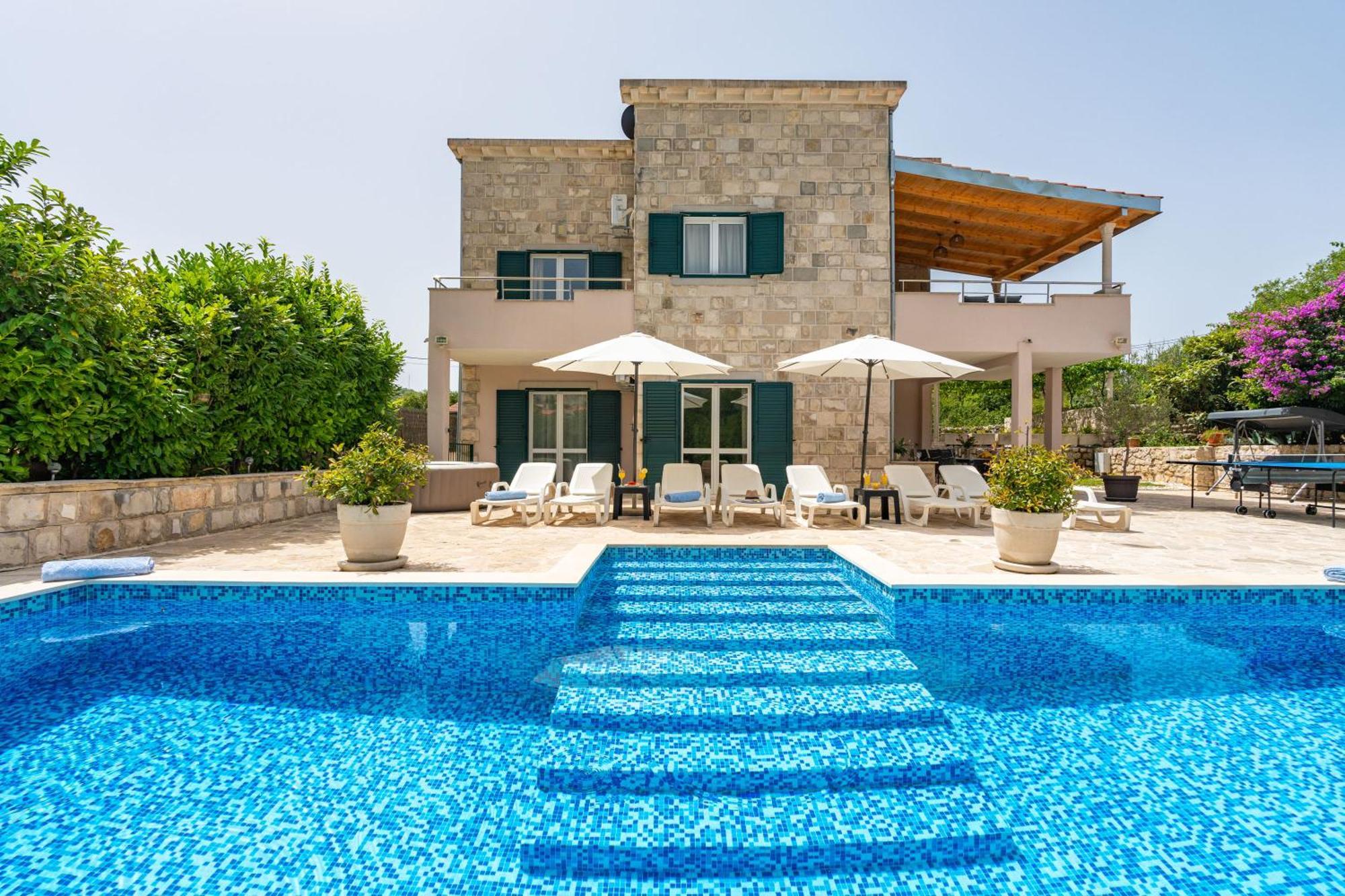 Villa Petmat - With Private Pool And 6 Bedrooms Дубровник Екстер'єр фото