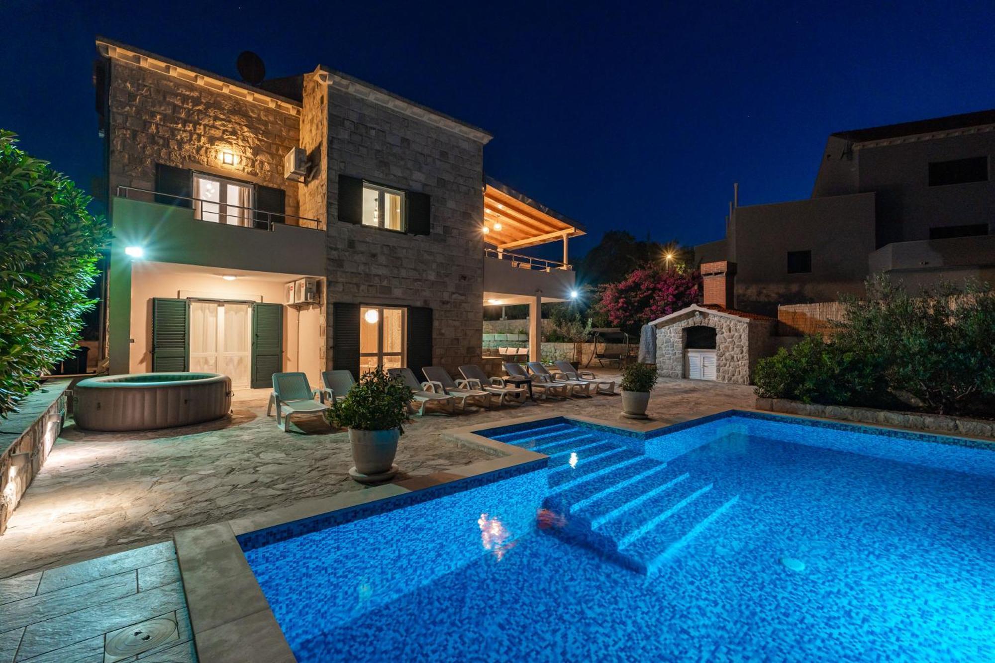 Villa Petmat - With Private Pool And 6 Bedrooms Дубровник Екстер'єр фото