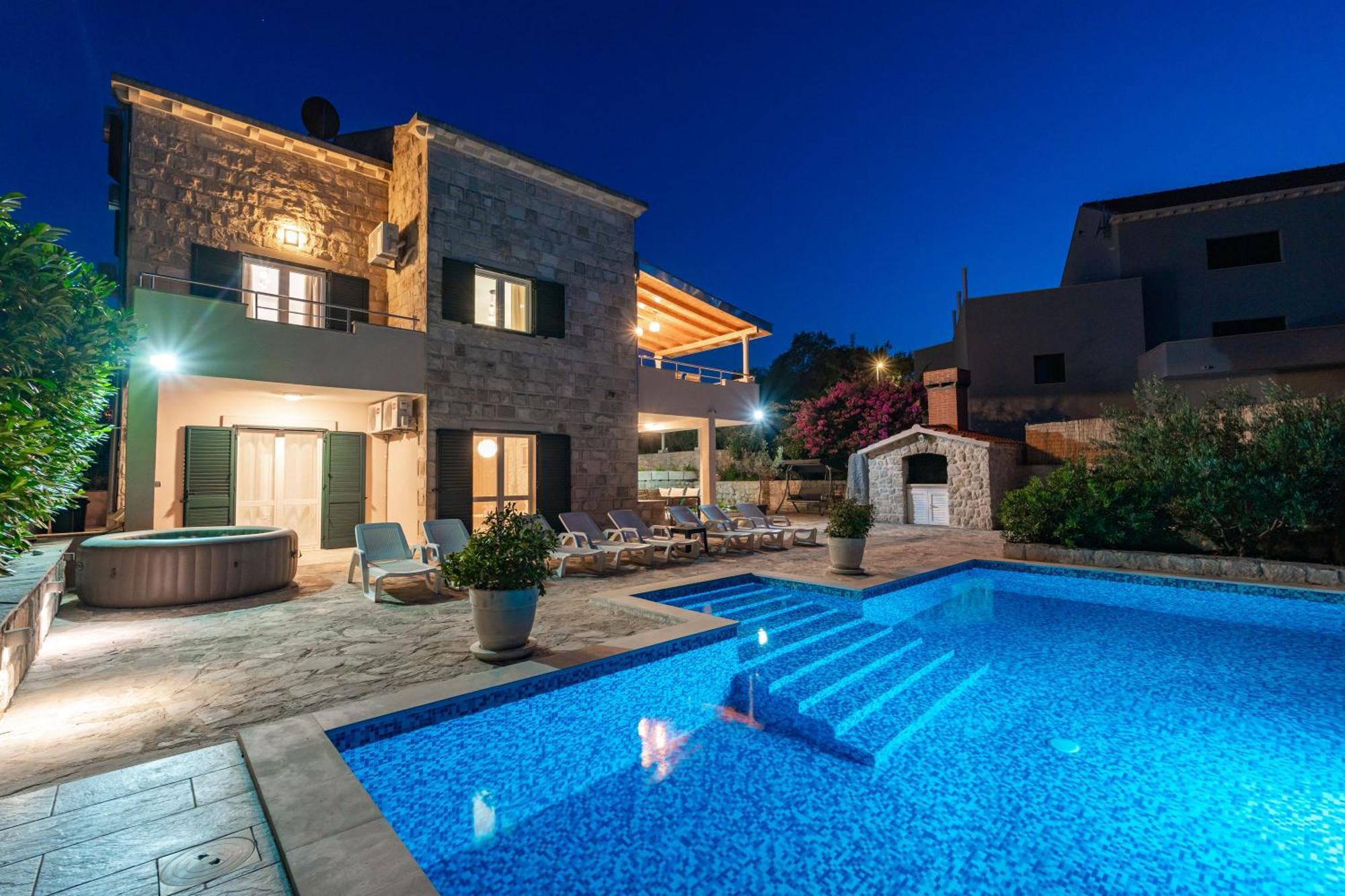Villa Petmat - With Private Pool And 6 Bedrooms Дубровник Екстер'єр фото